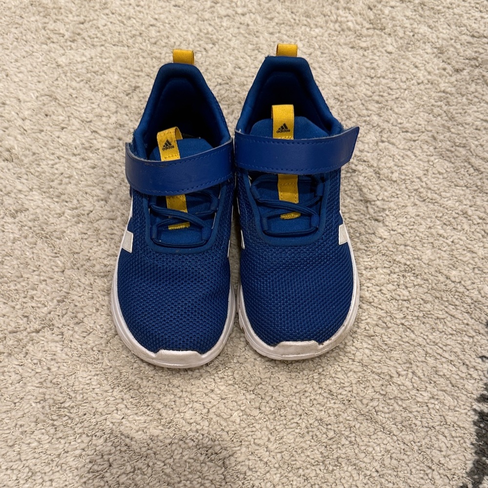 Adidas Kids Sneakers in Blue and Yellow